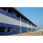 Storage Facility Prefab Metal Warehouse Earthquake Resistant Quick Assembly