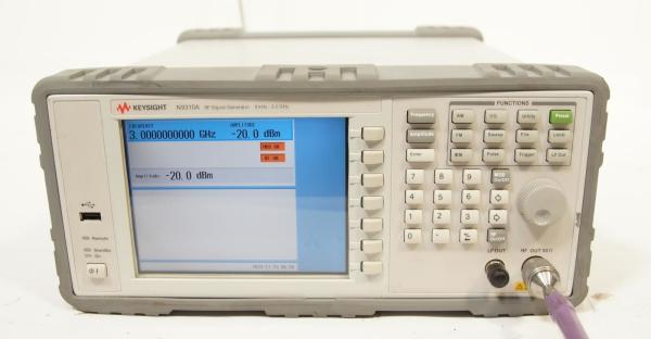Buy cheap Keysight N9310A RF Signal Generator 9 KHz - 3 GHz Benchtop Compact Size from wholesalers