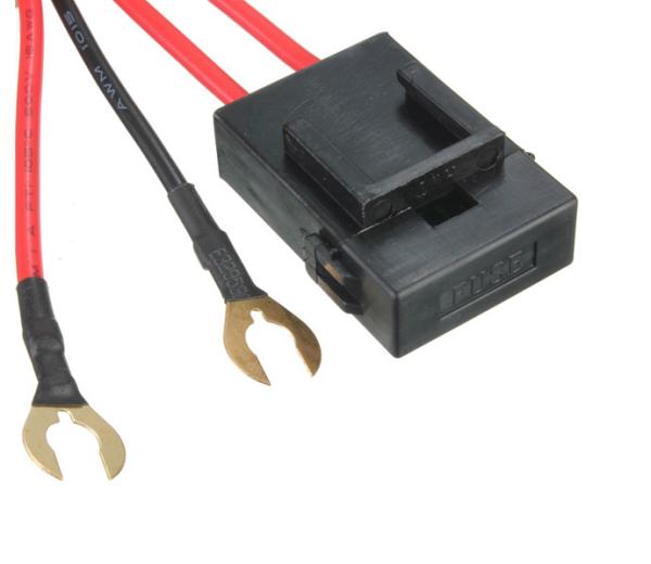 Buy cheap 12V 2.5m LED Light Bar Wiring Harness Kit For Car Black , Red Color from wholesalers