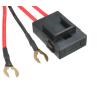 Buy cheap 12V 2.5m LED Light Bar Wiring Harness Kit For Car Black , Red Color from wholesalers