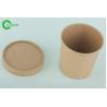 Buy cheap Strong Sturdy Kraft Paper Cups For Hot Soup / Cold Food 480ml 100% Recyclable from wholesalers