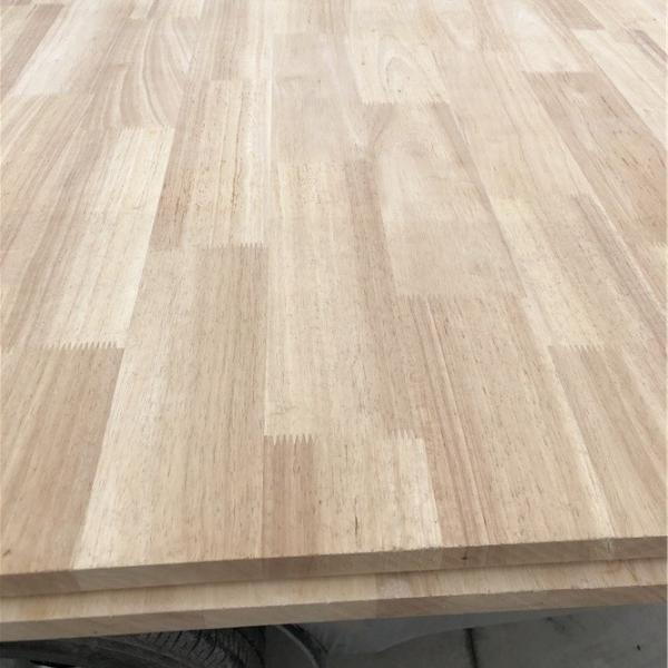 Buy cheap Rubber Wood Finger Jointed Solid Wood Planks Width 100-1220mm for Indoor Furniture from wholesalers