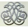 Buy cheap L86mm*W79mm Metal tags for handbag,aluminum alloy,size & finish can be OEM. from wholesalers