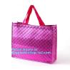 Buy cheap All year around stocks PP glitter pp non woven bags, Popular hot selling in supermarket grocery Inclined shoulder bag no from wholesalers