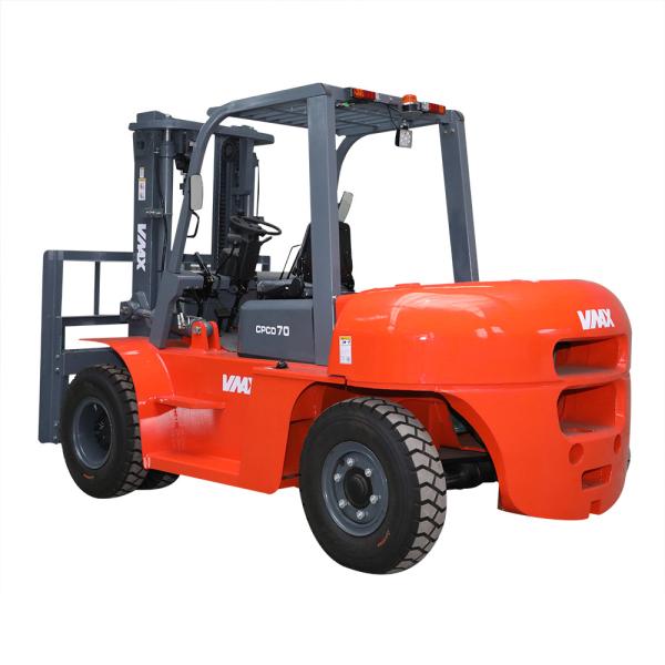 Buy cheap CPCD70 7 Ton Fork Lift Trucks Max Lifting Height 6000mm Big Forklift Truck from wholesalers
