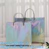 Buy cheap Holographic Rainbow Handbag Reusable Bags, Gym Sports Security Travel Beach Lunch Box Restaurant Takeouts from wholesalers