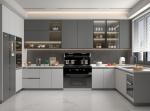 Wood Grain Melamine Faced Laminated Marine Plywood Board For Kitchen Cabinets