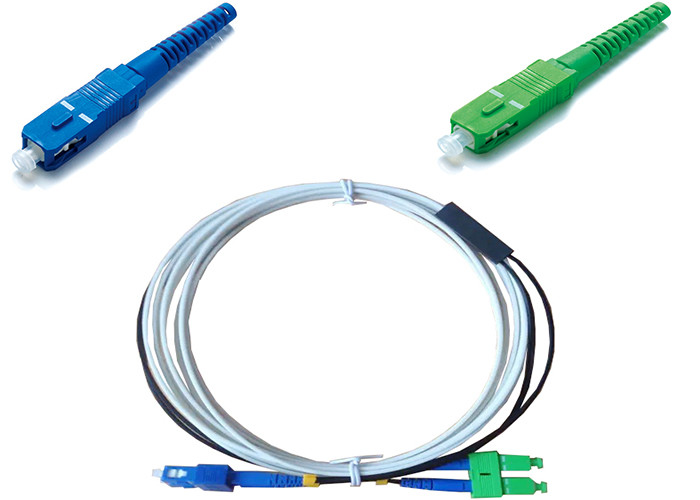 FTTH Fiber Optic Patch Cord SC / UPC-SC / APC Single Mode Duplex Sm Dx Patch Cord
