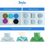 Patent Design Natural Linen Acupressure Mat Foot Shakti Plastic Spikes Massage