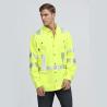 Buy cheap Long Sleeve Reflective Safety Shirts Safety Yellow Shirts With Reflective Stripes from wholesalers