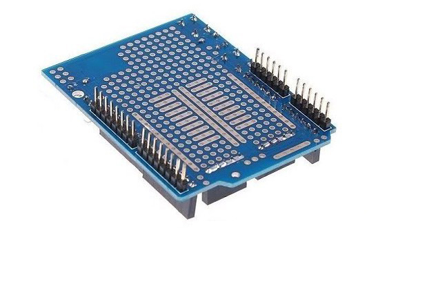 ProtoShield Prototype Arduino Shield With Mini Bread Board 7cm x 5.5cm x 2cm