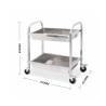 Buy cheap RK Bakeware China Foodservice NSF Double Line Tray Rack Trolley Stainless Steel Bakery Trolley from wholesalers