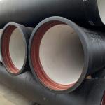 Durable Pressure Bearing Ductile Iron Pipe Customized Thickness 6m Length