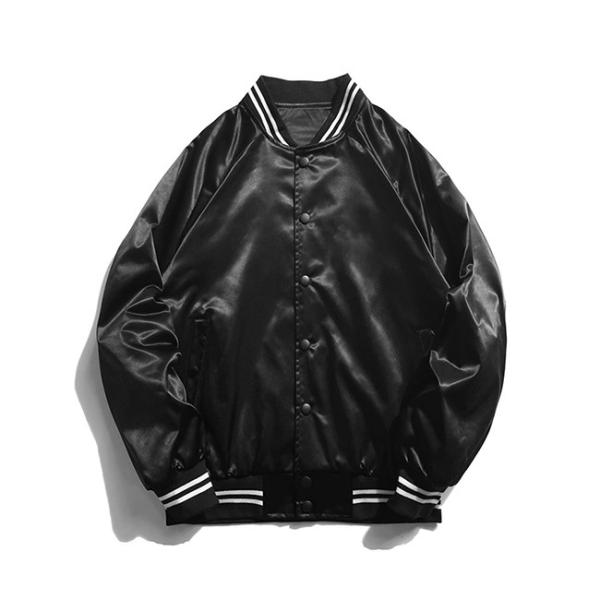 Buy cheap Black Le Fan Baseball Varsity Jackets 95% Polyester Fashion Brand Casual Lapel Jacket from wholesalers
