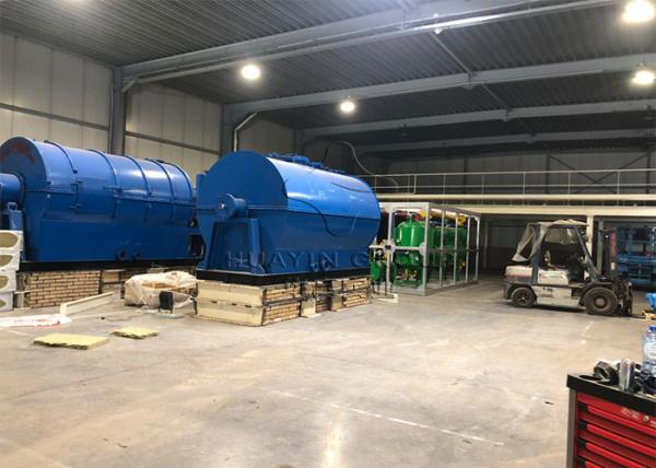 Buy cheap Plastic Catalyst Diesel Small Pyrolysis Plant No Pollution from wholesalers