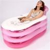Buy cheap Freestanding Tub Pink PVC Inflatable Swim SPA Bathtub 130*70*70CM from wholesalers