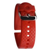 Buy cheap Checkerboard Style Silicone Rubber Wristband Multi Color watch band 24mm product