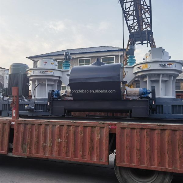 High capacity vertical ring die biomass pellet machine sawdust processing wood pellet machine with CE