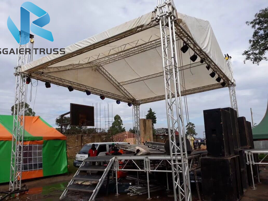 1200 * 800mm Aluminum Roof Truss High Loading Capacity For Indoor / Outdoor Concert