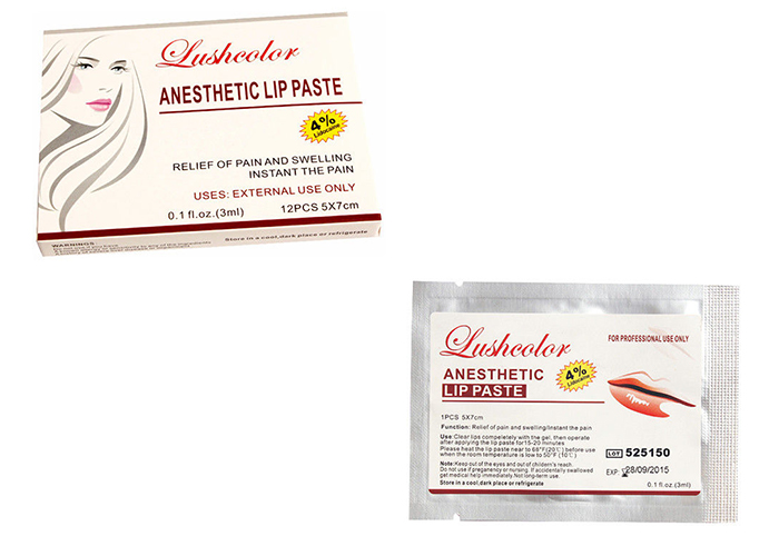 Permanent Makeup Anesthetic Lip Paste Pain Keller / Tattoo Numbing Cream