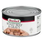 Empty Tin Can Hormel Roast Beef & Gravy, 12-Ounce Cans Fully Cooked Beef Gravy