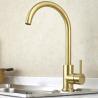 Buy cheap Saniary Ware Fittings Steel 304 Or 316 Body Kitchen Faucets Deck Mounted Single Hole Gold Color Faucet from wholesalers
