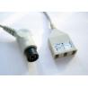 Buy cheap Common 3 Lead 5 Lead ECG Cable Set , LL / Din Style ECG Trunk cable from wholesalers