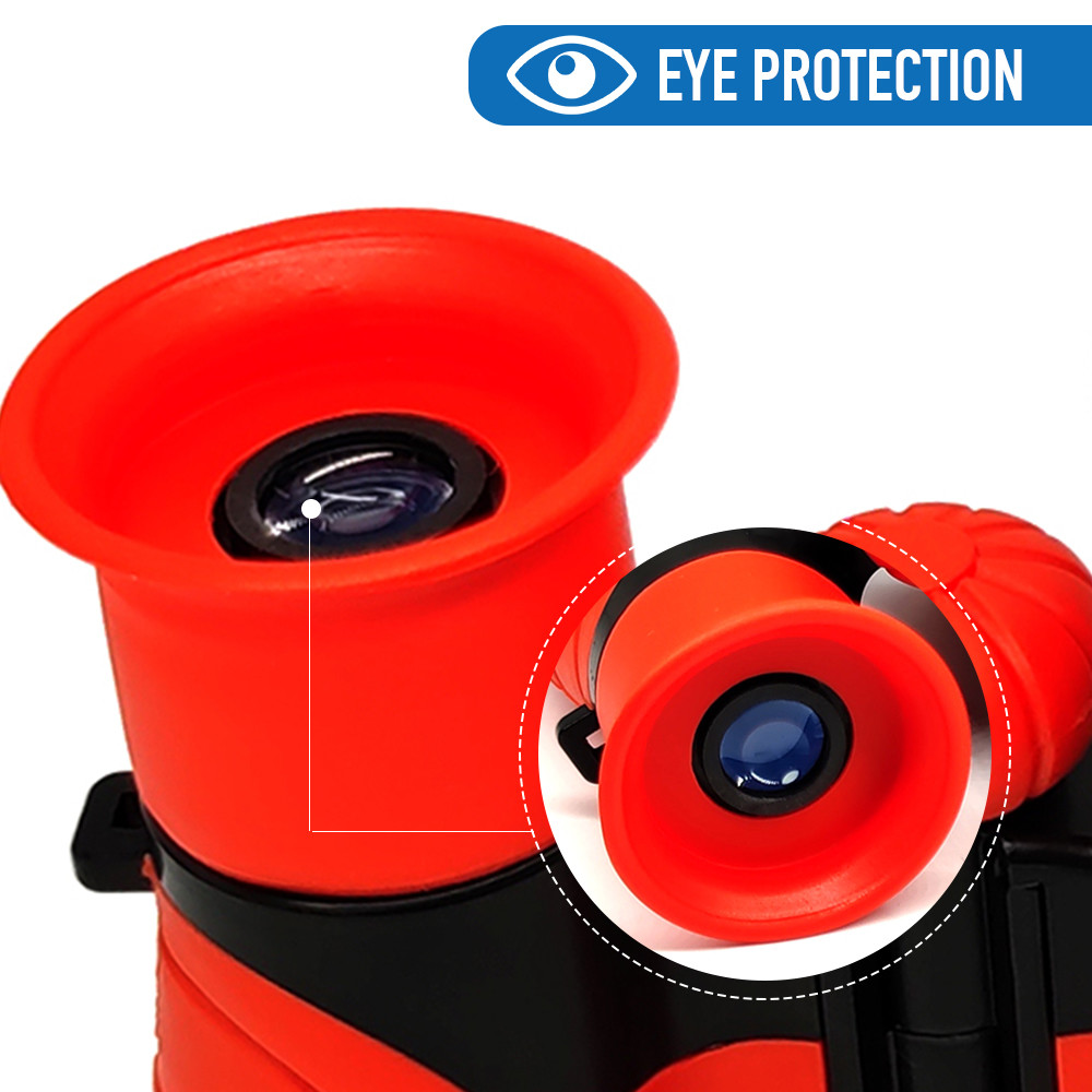8x21 Compact Shockproof Kids Binoculars Bak4 Waterproof 6x21 Birthday Present
