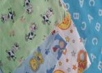 Twill Lightweight Flannel Fabric Baby Bedding Fabric Printed Cotton Flannel