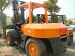 Buy cheap Used 10 ton Forklift , Diesel Engine TCM forklift FD100 from wholesalers
