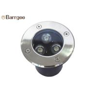 Buy cheap Decorative Round Led Underground Light 3w Up Light For Pathway / Driveway product
