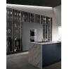 Buy cheap Customized Design European Style Modern Luxury Fireproof and Water Proof Stainless Steel Kitchen Cabinets from wholesalers