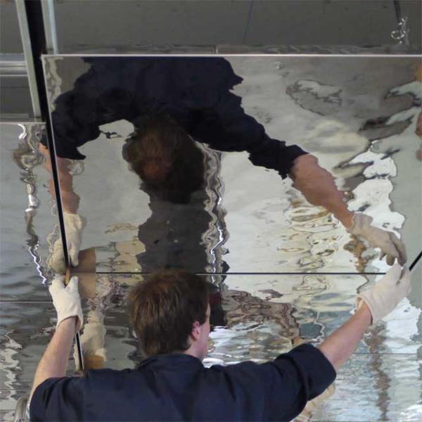 Buy cheap Embossed Stainless Steel Panels Rose Gold Mirror Finish For Column Cover Cladding 201 304 316 from wholesalers