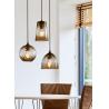 Buy cheap American single head E27 blue glass pendant simple personality Nordic bar light(WH-GP-84) from wholesalers