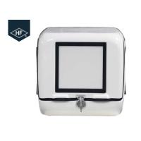 Buy cheap Fiberglass Reinforced Plastic Motorbike Pizza Delivery Box With Three Advertisin product