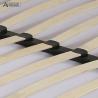 Buy cheap 1.5mx2m Double Metal Bed Frame With Wooden Slats from wholesalers