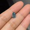 Buy cheap 1.5Carat Carbon Lab Created Blue Loose Pear Cut Diamond For Rings from wholesalers