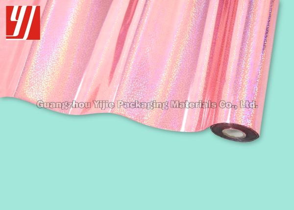 Buy cheap Pink Dot Holographic Hot Stamping Foil For Personal Care Publishing Wine Boxes from wholesalers