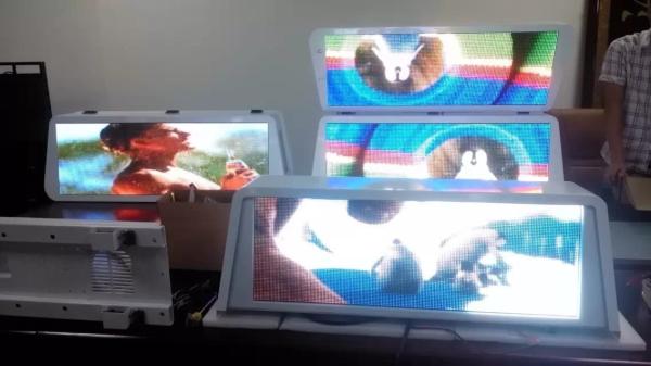 Buy cheap Full color smd Waterproof 3G taxi billboard advertising 5mm Pixel from wholesalers