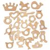 Buy cheap Eco-friendly Wooden 3D Building Blocks Creative Art Gift Home Ornament Decoration Solid Wood Kids Toys DIY wooden toy from wholesalers