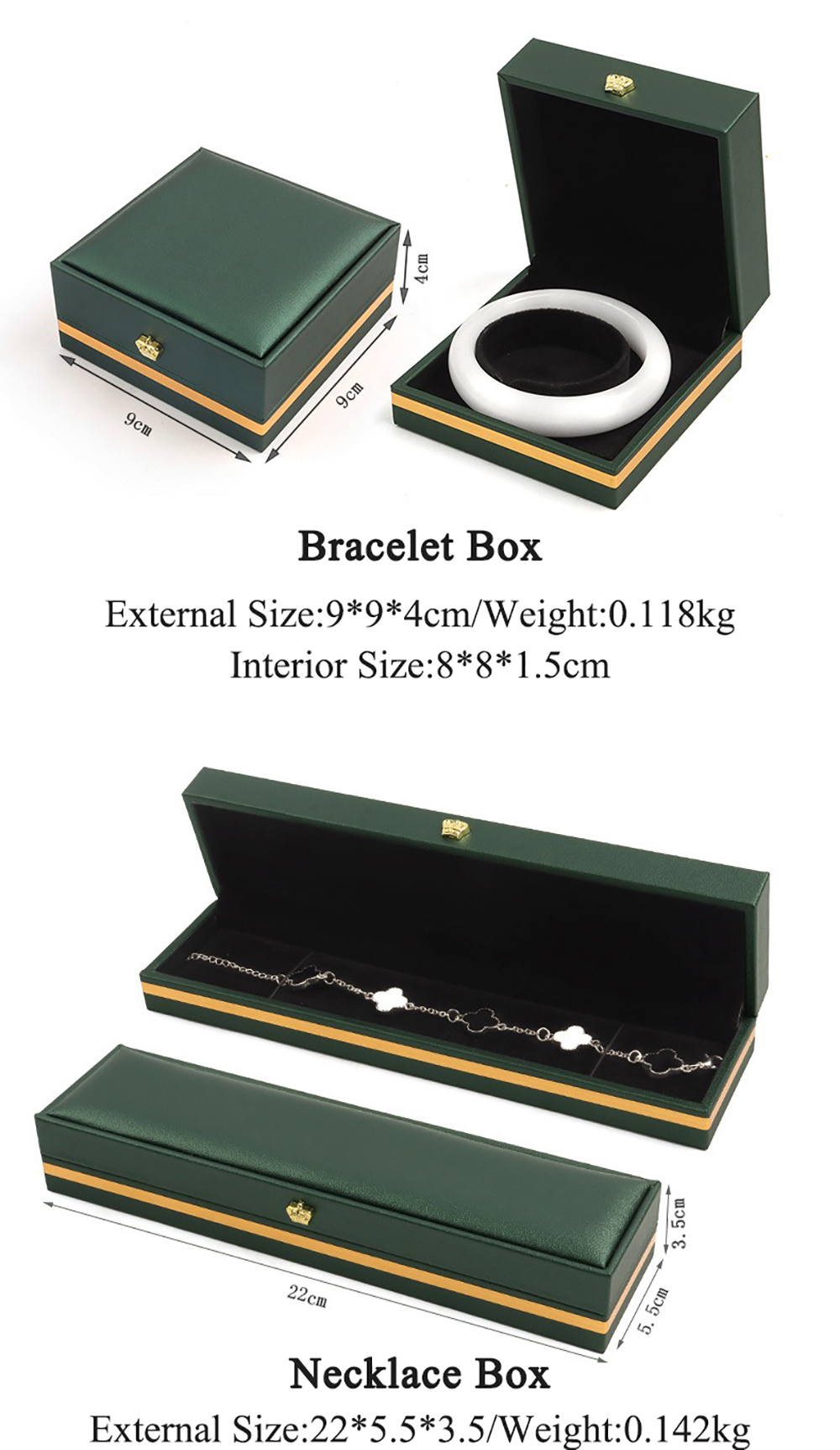 Custom Logo PU Leather Storage Box 6 Colors Ring Packaging Box