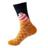 Buy cheap Valentines Day Gifts Regular Style Knitted Mens Dress Socks with Happy Funny Patterns from wholesalers