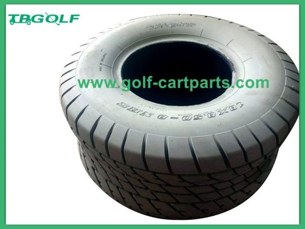 Commercial Solid Golf Cart Tires 18X8 5X8 Gray Color 195mm Width Long Service