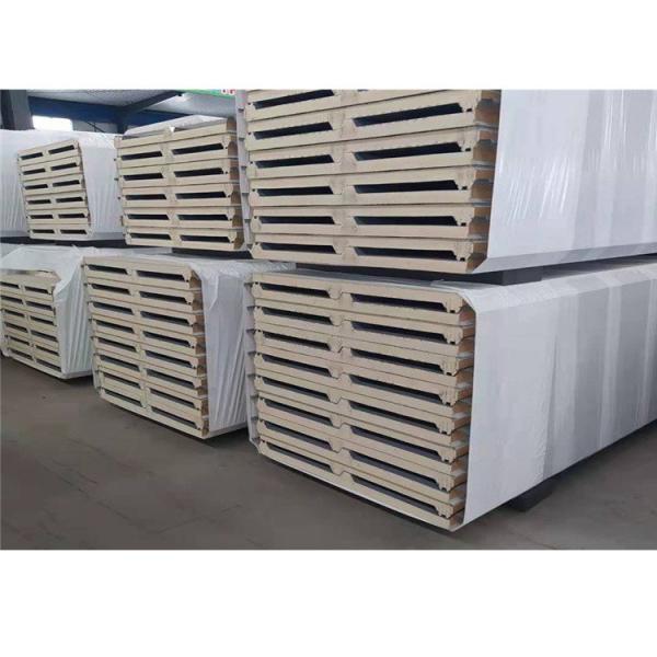 Buy cheap White Polyurethane Foam Insulated Sandwich Wall Panels For Cold Storage High Detisy from wholesalers