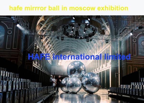 Buy cheap 3M Pink Purple Inflatable Mirror Balloon Flying Balloon For Events Decoration from wholesalers
