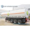 Buy cheap Colored Cargo Tractor Oil Tank Trailer 3 Axle With Gravity Discharge from wholesalers