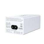 White 65W GaN USB Charger 4 Port Type C Hub Charging Station