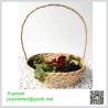 Buy cheap Wicker flower basket handle willow manufacturer customised size factory exporter from wholesalers