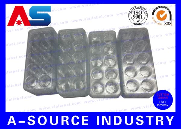 Buy cheap Medical Disposable Vial Plastic Pharmaceutical Blister Packaging For 10 1ml / 3ml / 10ml Vials Box from wholesalers