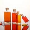Buy cheap Round Glass Liquor Wine Whisky Tequila Vodka Bottle with Cork 100ml 200ml 250ml 300ml from wholesalers